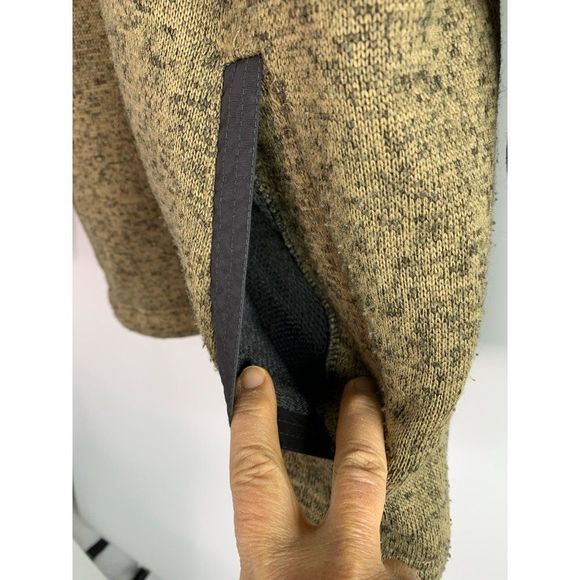 Men’s St. John’s Bay active wear jacket marled zip XL 6170 Performance Wind Rain - Picture 4 of 8